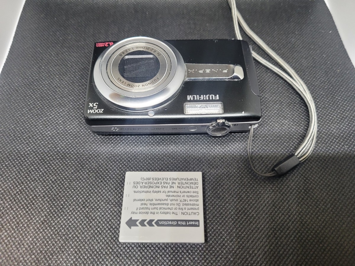 Fujifilm Finepix J50 Retro Digital Camera, With Battery, Untested