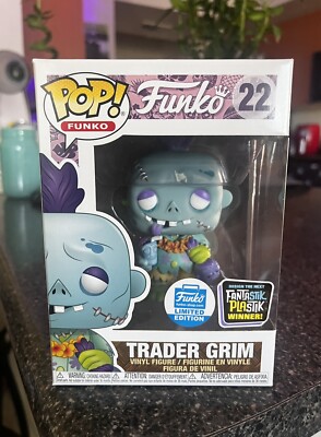 TRADER GRIM(#22)/LIMITED EDITION FUNKO POP!/SHOP[EXCLUSIVE]~FANTASTIK PLASTIK(W)
