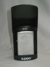  ZIPPO L 06 lighter U.S.A. made w/ case original single blank chrome