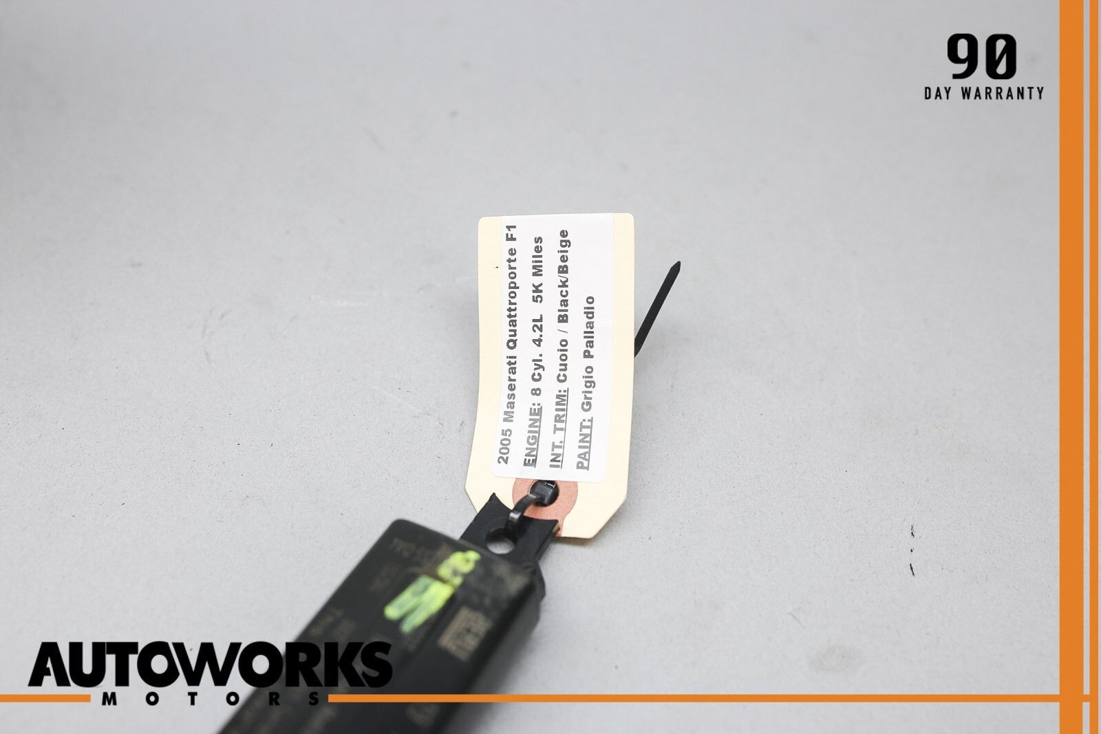05-13 Maserati Quattroporte M139 Tire Pressure Monitor Sensor 191443 OEM