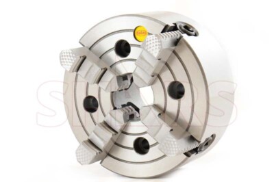 Shars 6'' 4 Jaw Independent Lathe Chuck with TIR Certification New R[