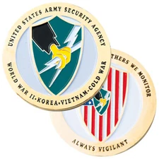 Army Security Agency ASA Challenge Coin