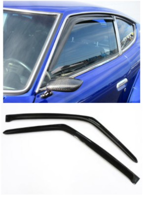 Datsun 240Z 260Z 280Z Coupe Window Visor Set | JDM | Private Label