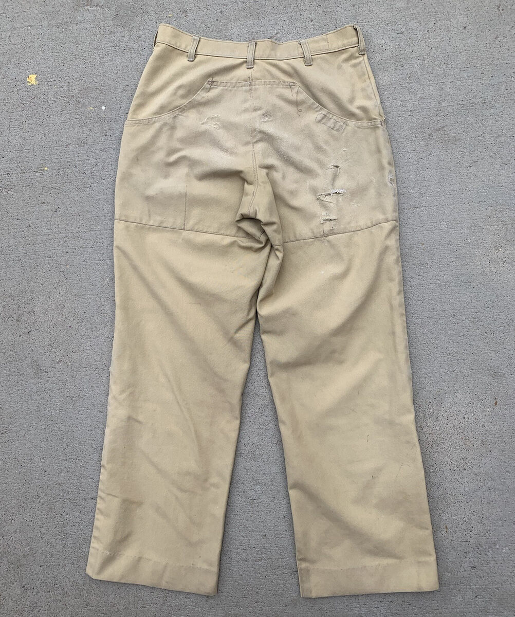 Vtg Patagonia Stand Up Pants Chouinard Tan Canvas Men's Size Vtg Patagonia Stand Up Pants Chouinard Tan Canvas Men's Size