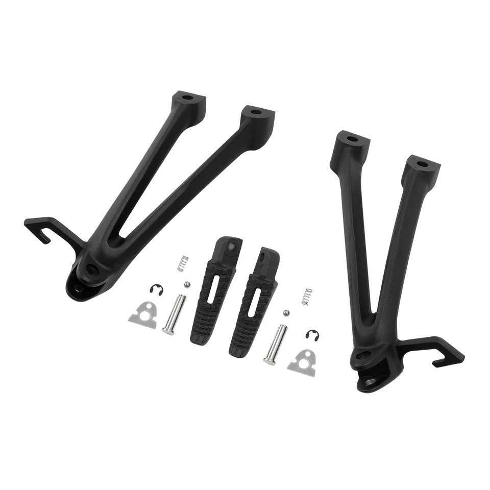 Apoio para os pés de passageiros suporte para pés adequado para SUZUKI GSXR600 GSXR750 2006-2007 07 - Imagem 2 de 4