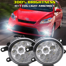 For Toyota Matrix 2010 Pair Front Bumper Fog Light Lamp Replacement 8121006071