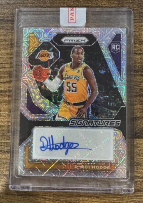 2023-24 PANINI PRIZM FOTL MOJO D'MOI HODGE /25 ROOKIE SEALED RC AUTO LAKERS SSP