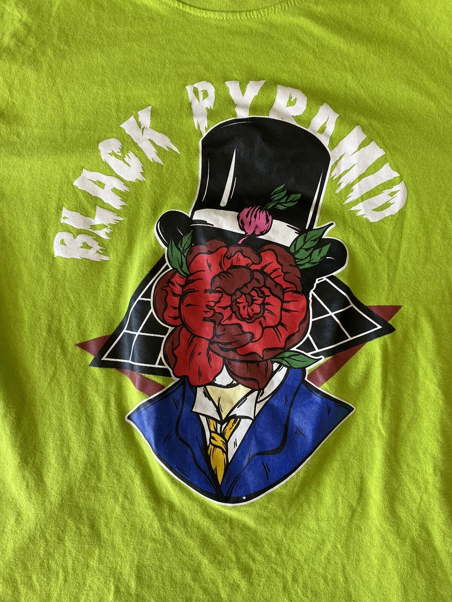 Lime green and black shirt cheap