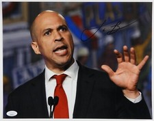 Cory Booker JSA Autograph Signed Photo COA 11 x14 Senator Cory Booker JSA Autograph Signed Photo COA 11 x14 Senator