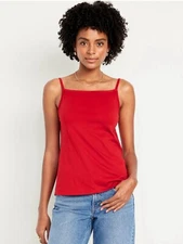 Old Navy Women's Size Large ~ Red Relaxed Cami Tank Top .. NWT