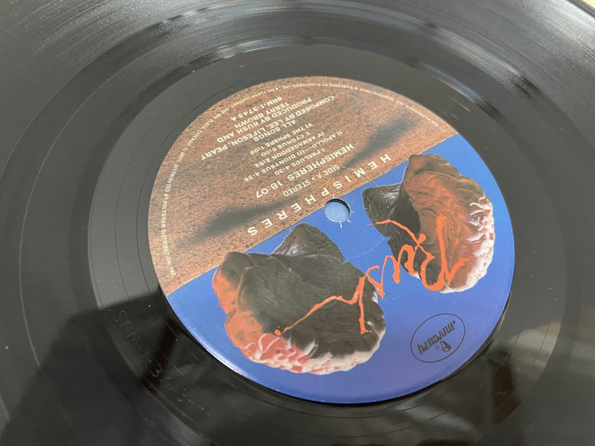 RUSH ラッシュ - HEMISPHERES レコード US盤 Amazon.com: Hemispheres (Remastered): CDs & Vinyl