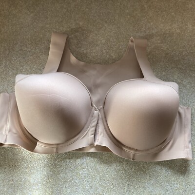 New 40D BALI Beige Front Close Posture Bra Comfortlite. Easy On/Off
