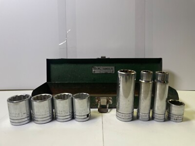 lot of 4 proto sokets & 4 S-K sockets