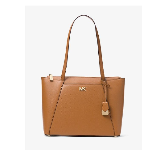 maddie leather tote bag
