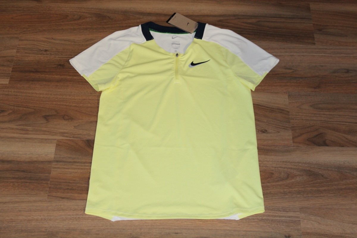 NWT Nike Court Tennis Slim Fit Court Slam 1/4 Zip Shirt Top NWT Nike Court Tennis Slim Fit Court Slam 1/4 Zip Shirt Top