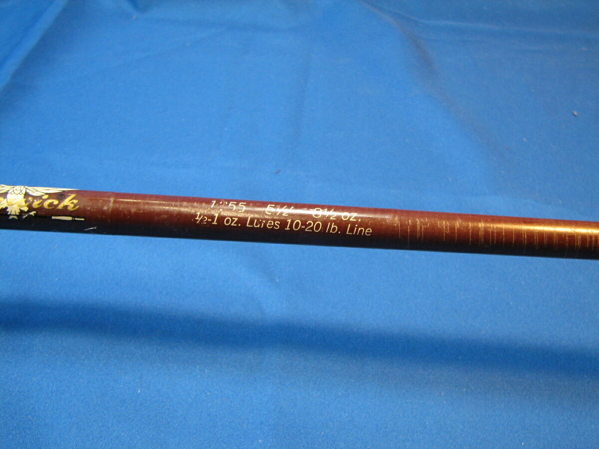 Sold at Auction: A vintage Allcocks two piece split cane spinning fishing  rod 'Lightcaster', 8ft long.