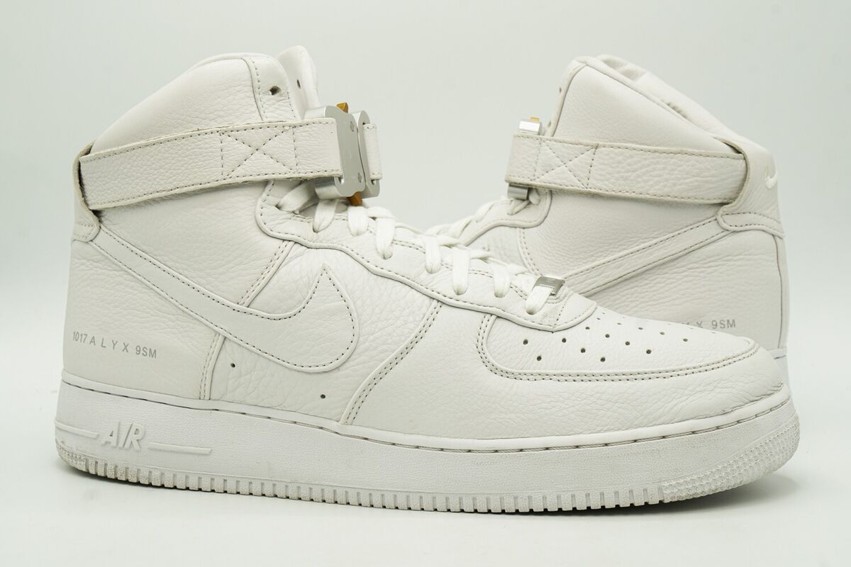 NIKE AIR FORCE 1 HIGH USED SIZE 14 ALYX WHITE CQ4018 100 | eBay NIKE AIR FORCE 1 HIGH USED SIZE 14 ALYX WHITE CQ4018 100 | eBay
