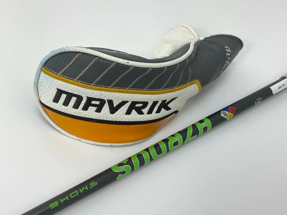 TOUR ISSUE CALLAWAY MAVRIK 3+ WOOD TOUR EXTRA STIFF HZRDUS SMOKE SMALL BATCH - Image 4 of 4