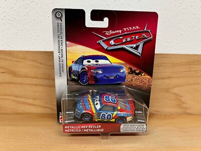 Disney Pixar Cars 80 Rex Revler / Gask-its Metallic Piston Cup Racers FLM44
