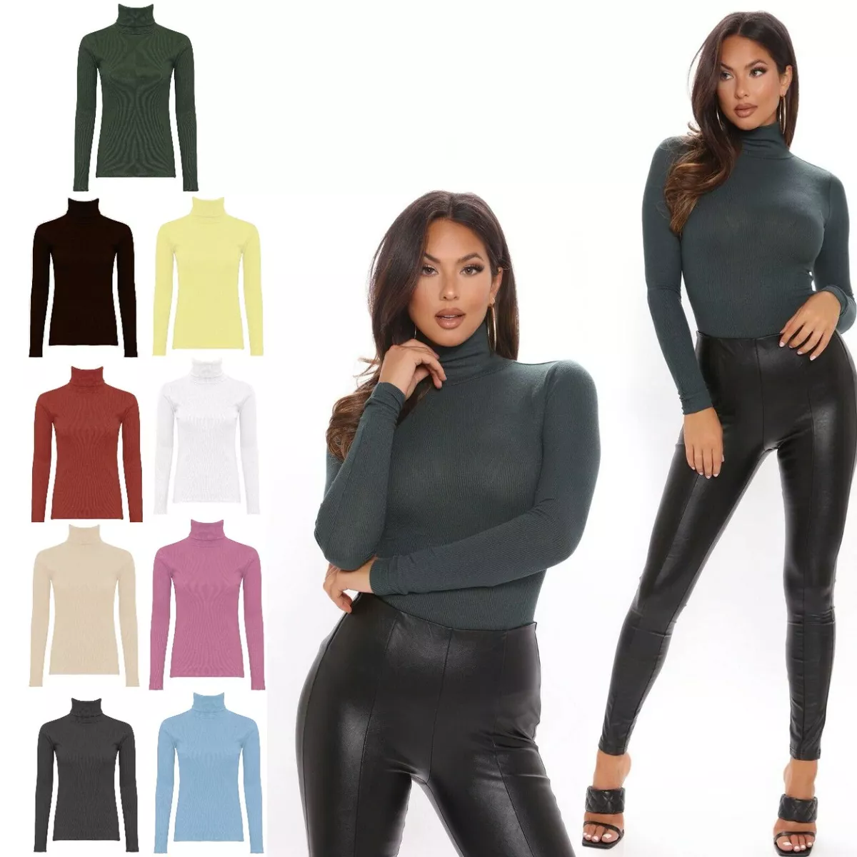 M and s hotsell ladies polo neck jumpers