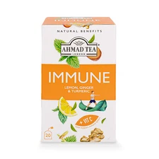 Ahmad Tea IMMUNE - Lemon , Ginger & Turmeric Tea Infusion  20 tbs