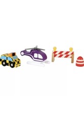 Airport Set | Wooden Toys | Plane Toys | Airport Toys | Helicopter Toys | 