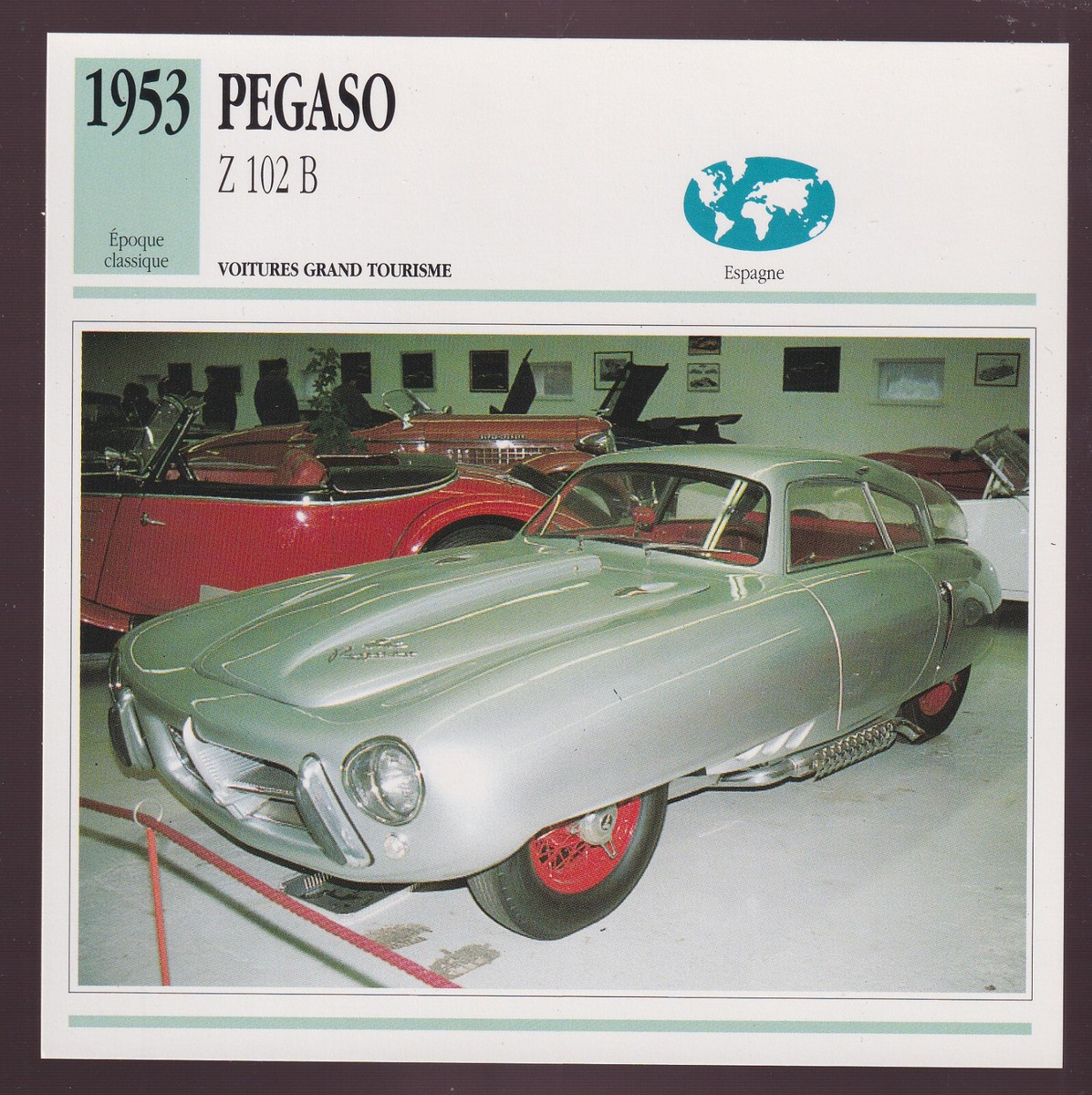 AMR Pegaso 102 B/2 Type Z 1953 – Résine 1/43 – Miniature Collection – Boîte Scellée