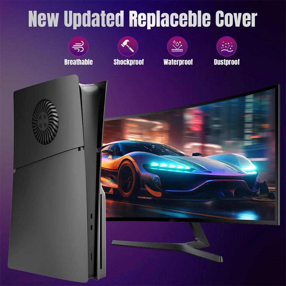 For PS5 SLIM Digital Console Ventilated Version Housing Optical Drive Housing - Image 2 of 4