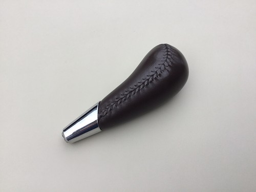 2006-2011 Cadillac DTS Shift Knob Automatic Shifter Knob Brown Leather OEM - Picture 3 of 6