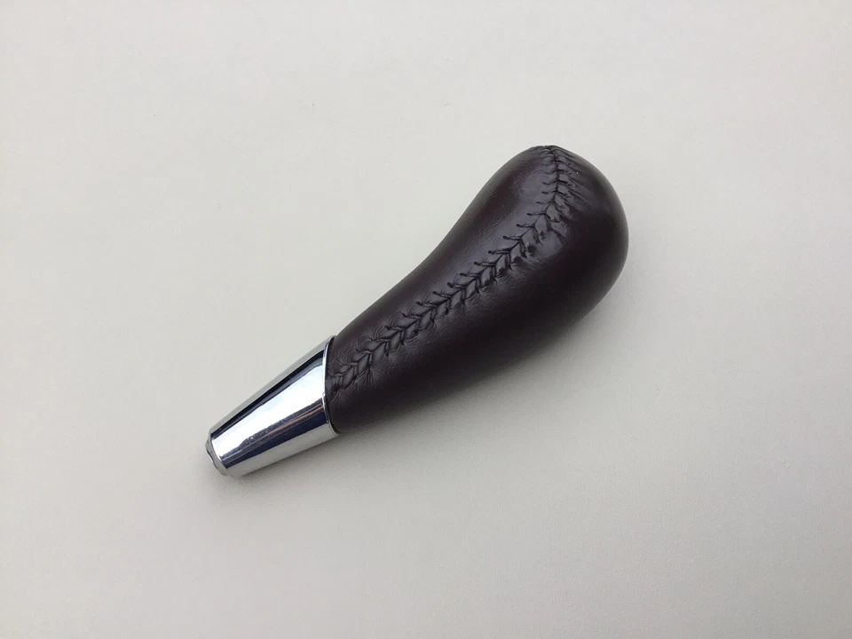 Cadillac DTS 2006-2011 perilla de cambio automática perilla de cambio cuero marrón OEM Foto 3 de 4