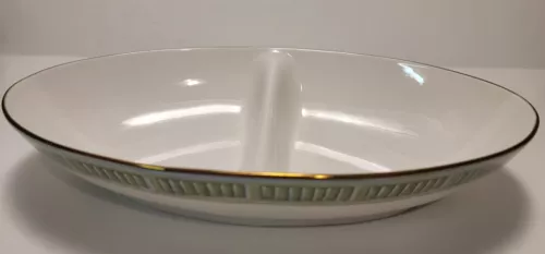 Vintage Lenox British Colonial Collection Shutters 11 " Divided Vegtable Bowl