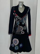 Adorable Lycra Dress DESIGUAL Size S Or 36 FR Excellent Condition