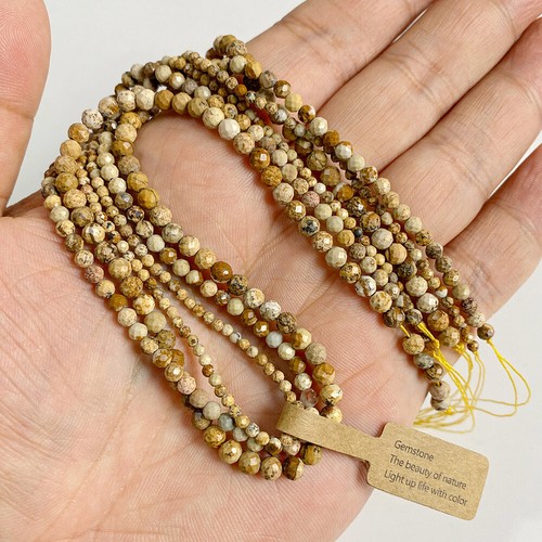 Wholesale 2/3/4mm Gemstone Beads – Apatite, Quartz, Shell for DIY Jewelry - Picture 66 of 204