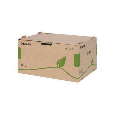 10 Contenitori Ecobox Impilabili 220x355x167 Mm – Portaetichetta, Per Organizzazione Spazi E Cassettiere, Nextrade Italia
