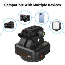 ZIFON YT-1500 Pro Motorized Pan Tilt Camera 360° Panoramic Head Remote Control — image 5