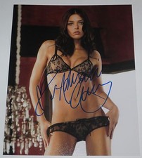 HOT SEXY ADRIANNE CURRY SIGNED 8X10 PHOTO AUTOGRAPH BIKINI VH1 COA A