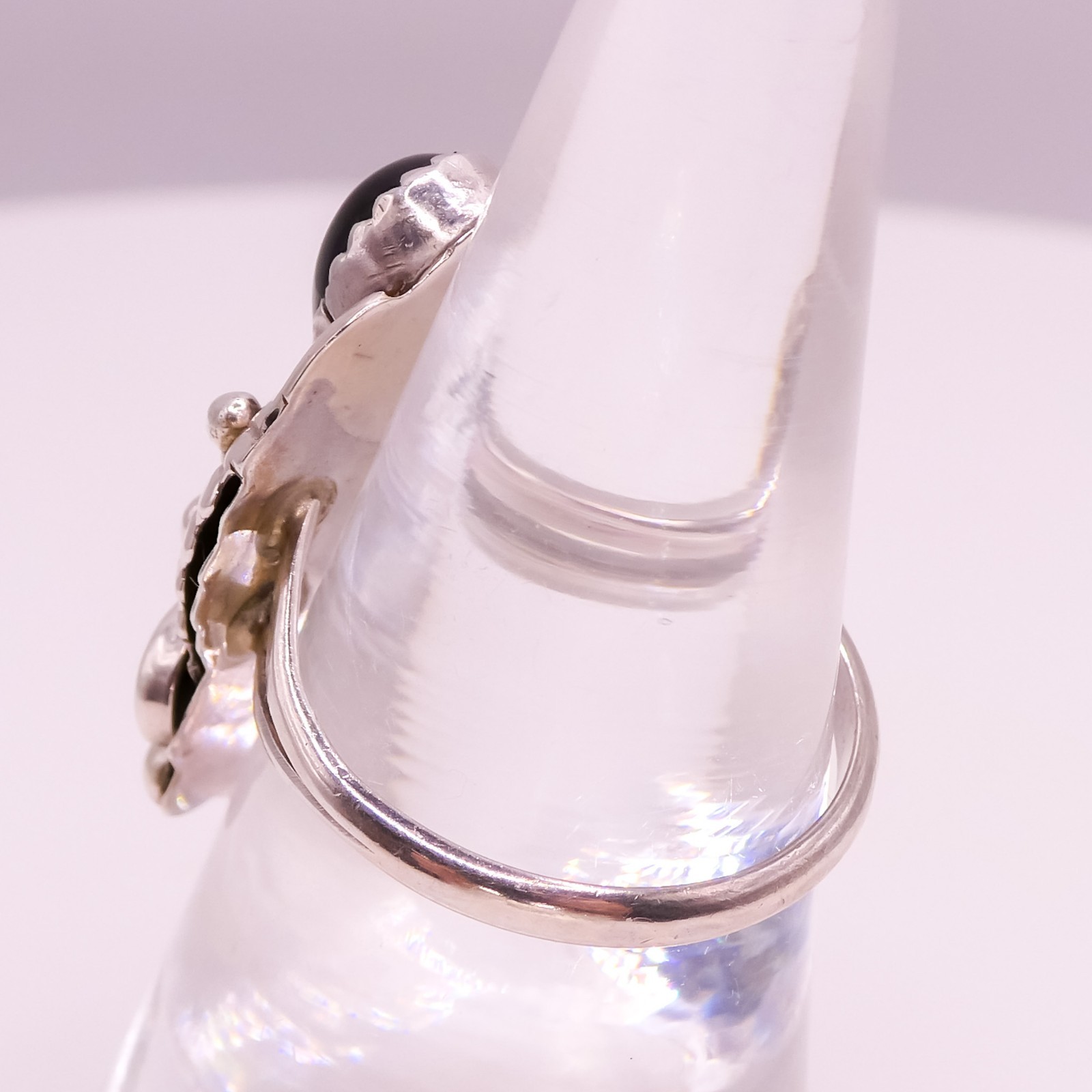 Native American Sterling Silver 925 Split Shank O… - image 4