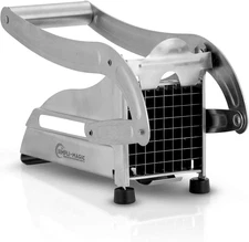 Stainless Steel French Fry Cutter, L,10.4 X 5.1 X 3.9 Inches