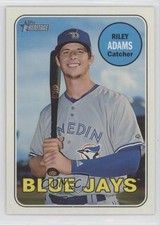 2018 Topps Heritage Minor League Edition Riley Adams #113 0w8
