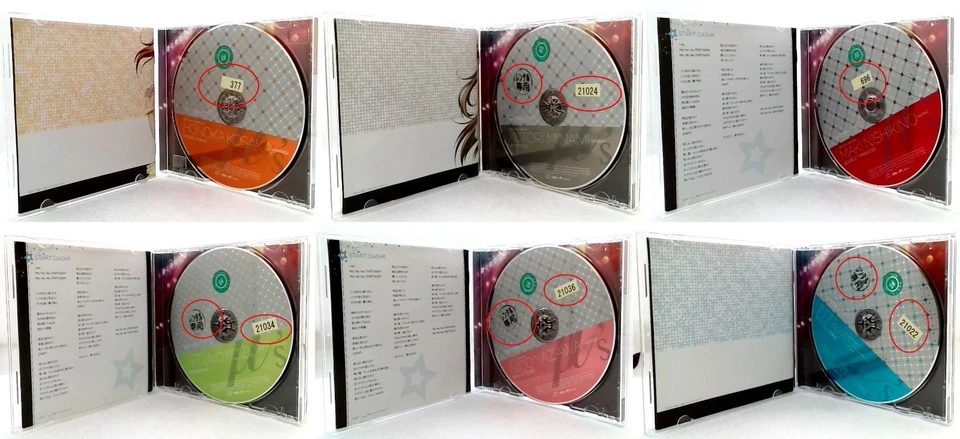 Love Live Solo Live! II from μ's CDs 6 SET [CD][OBI] lovelive/ Character Song - Image 3 of 4