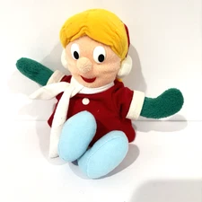 Frosty the Snowman KAREN Vintage 1999 ~ Little Girl Plush 9" Stuffins ~ CVS