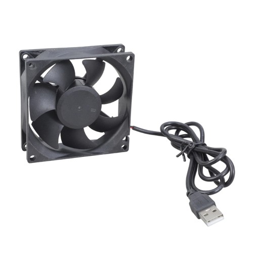 80mm USB5V Power Blower Fan For 3D Printer Cooling Speed Low Noise Sleeve Fan - Afbeelding 7 van 8
