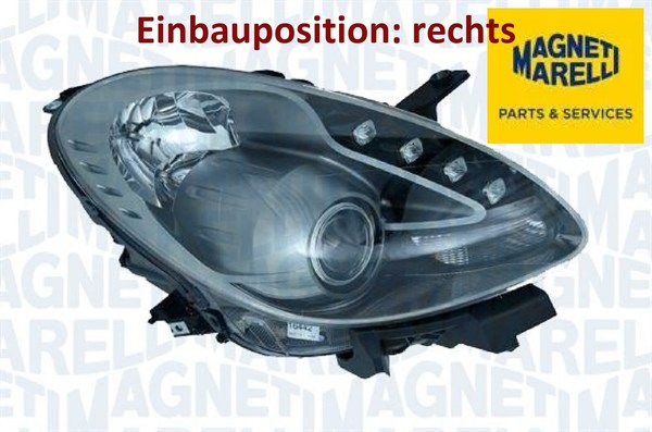 Magneti Marelli 712497801129 Hauptscheinwerfer Rechts Scheinwerfer-image