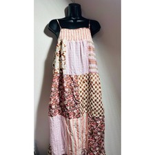Adorable Universal Thread- Boho/ Cottagecore with Patchwork Design Maxi Dress/ M