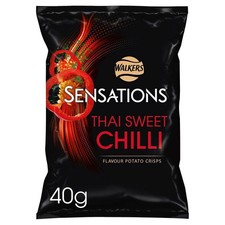Walkers Sensations Thai Sweet Chilli 32 x 40g