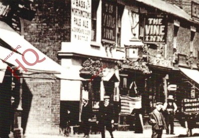 Postkarte:;Redditch, The Vine Inn, Evesham Street / Worcester Road (Repro)