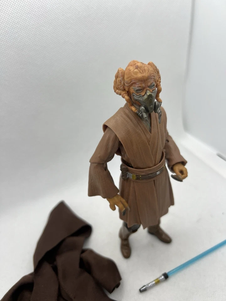 Figura Suelta Plo Koon Serie Negra Star Wars 6" Pulgadas COMPLETA Foto 3 de 4