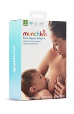 NEW Munchkin Flow Nipple Shield  with See-Thru Channel Size L
