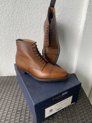 Stiefel Derby Boots Handmade England 1880 Rahmengenähte Schuhe