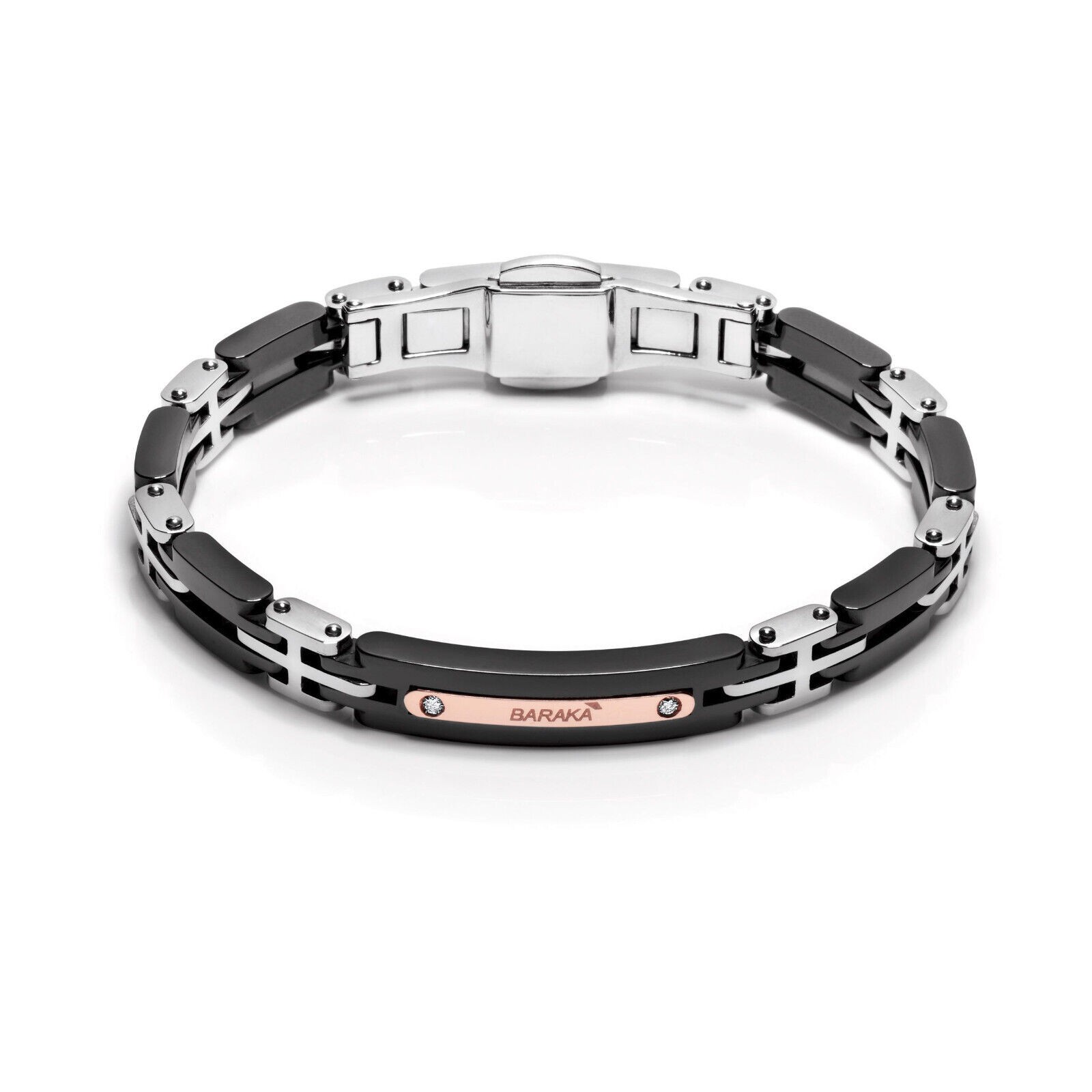 Браслет BARAKA Mens BR221391ROCN180004 Explore Collection из розового золота с бриллиантами 301790₽